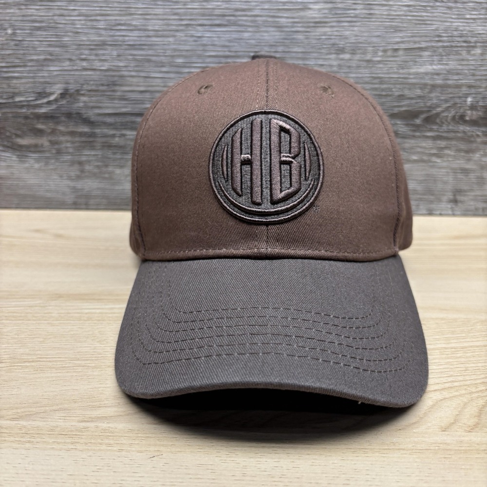 Hershey Bears Hat Cap Strap Back Mens One Size Brown HB Logo Capital Blue
